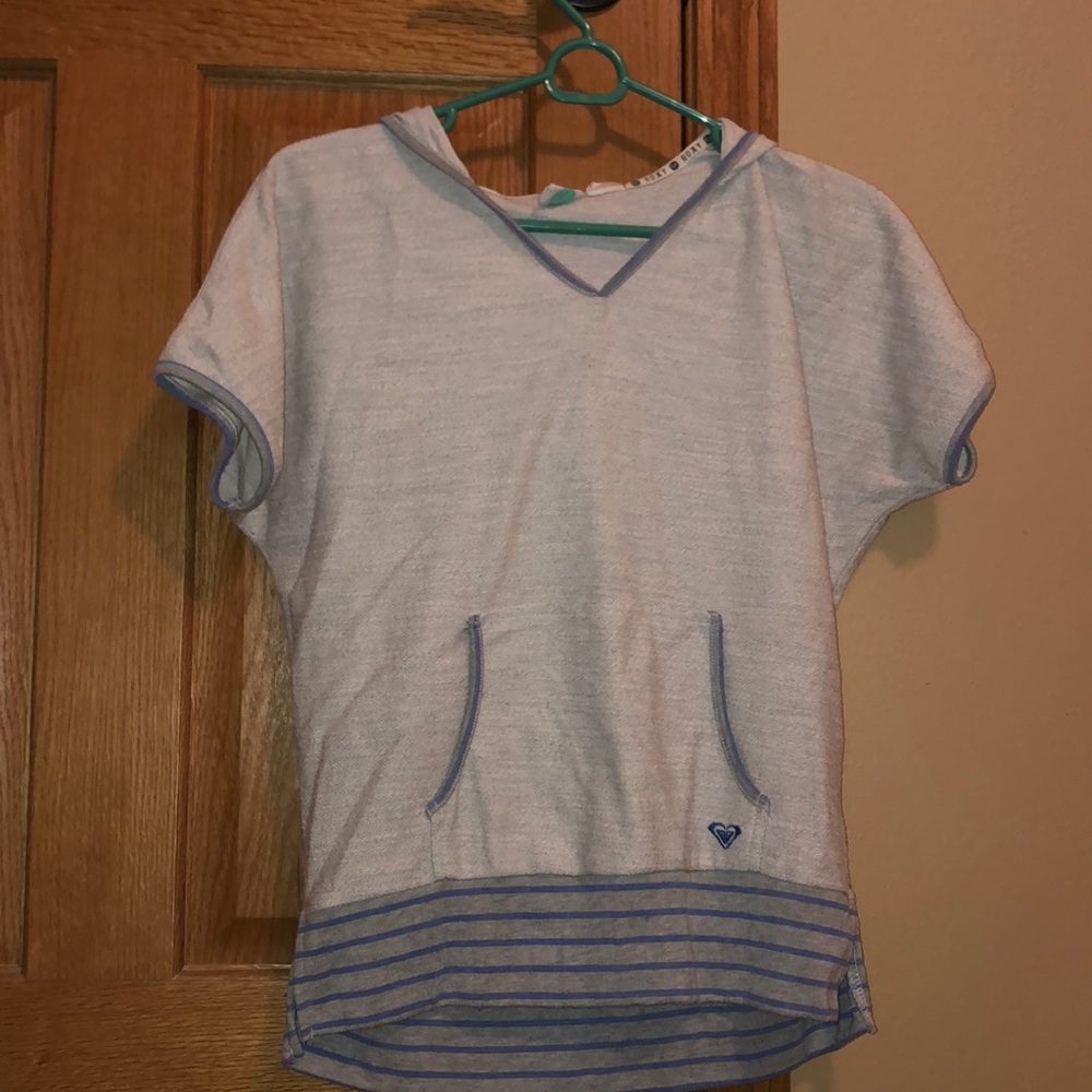 Short sleeve sweatshirt